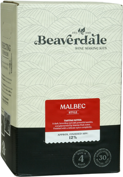 Beaverdale Malbec Wines Kit 30 bottle