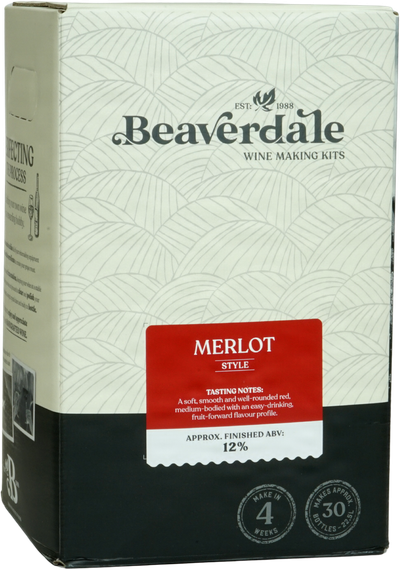 Beaverdale Merlot Wines Kit 30 bottle
