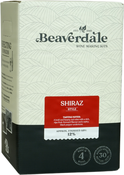Beaverdale Shiraz Wines Kit 30 bottle