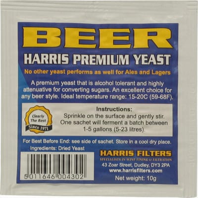 Harris Beer Yeast 10 g