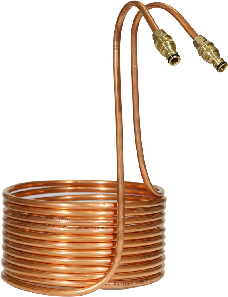 Woodshield Immersion Wort Chiller - Copper