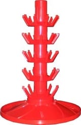Woodshield Rotating Drainer for 45 bottles