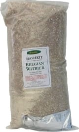 Brupaks Belgian White Beer (Witbier) Beer Kit 40 pt