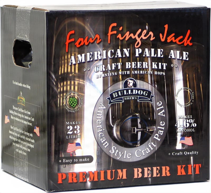 Bulldog Brews American Craft Kits Four Finger Jack Beer Kit 3.6 kg