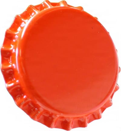 Crown Caps Orange Crown Caps (45s)