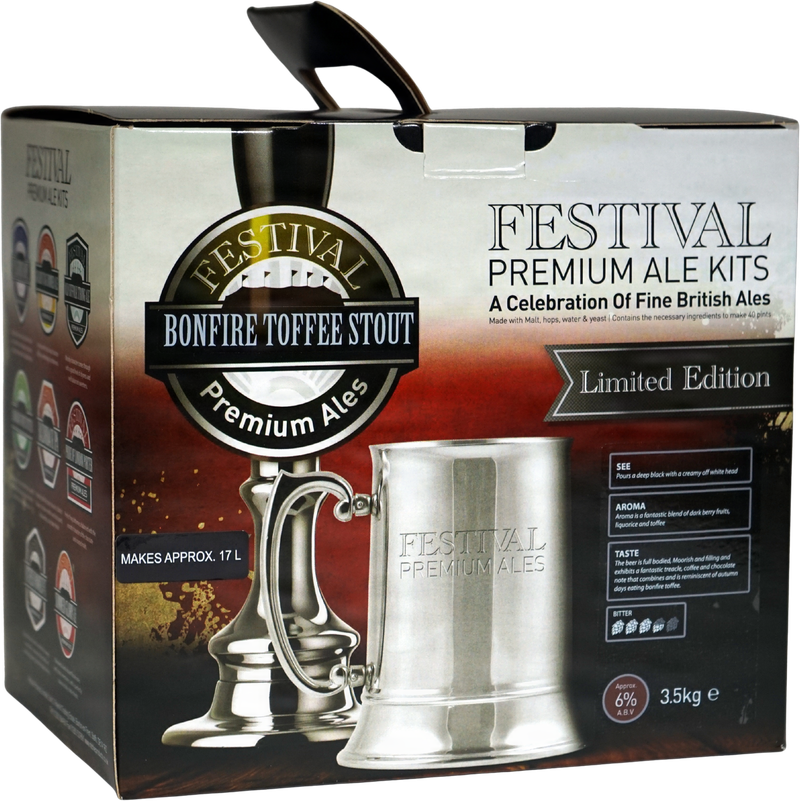 Festival Premium Ale Bonfire Toffee Stout Beer Kit 3.5 kg