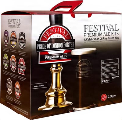 Festival Premium Ale Pride Of London Porter Beer Kit 3.6 kg