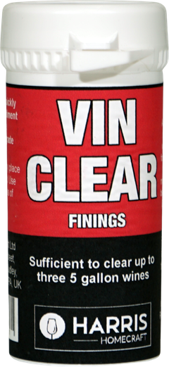 Harris Vin Clear, Wine Finings (powder) to 15 gal