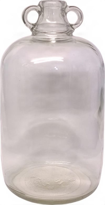 WD Glass Demijohn (second hand, clear) 1 gal