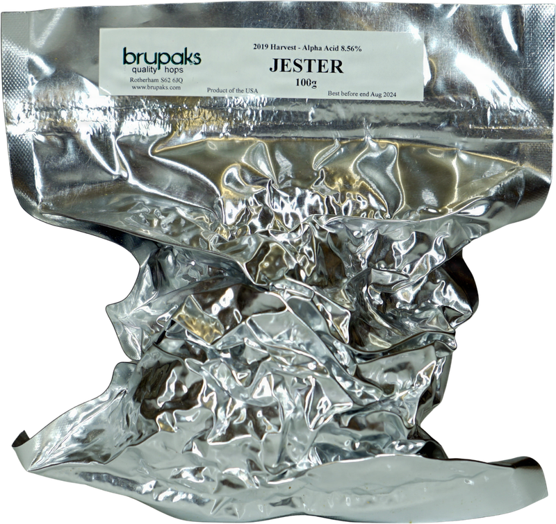 Brupaks Vacuum Packed Hops Jester (UK) 100 g