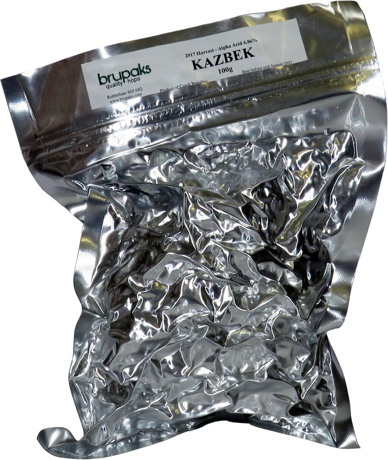 Brupaks Vacuum Packed Hops Kazbek (CZ) 100 g