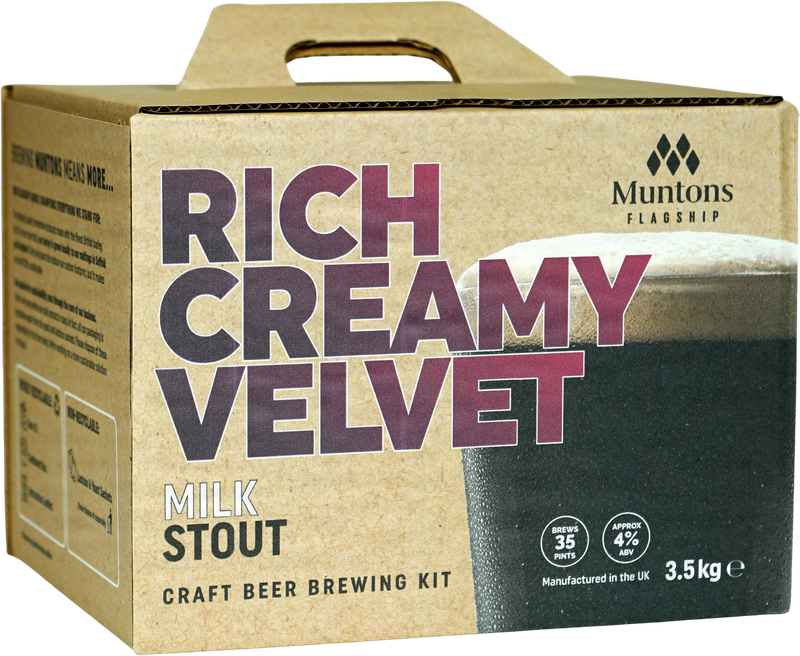 Muntons Flagship Milk Stout Beer Kit 3 kg