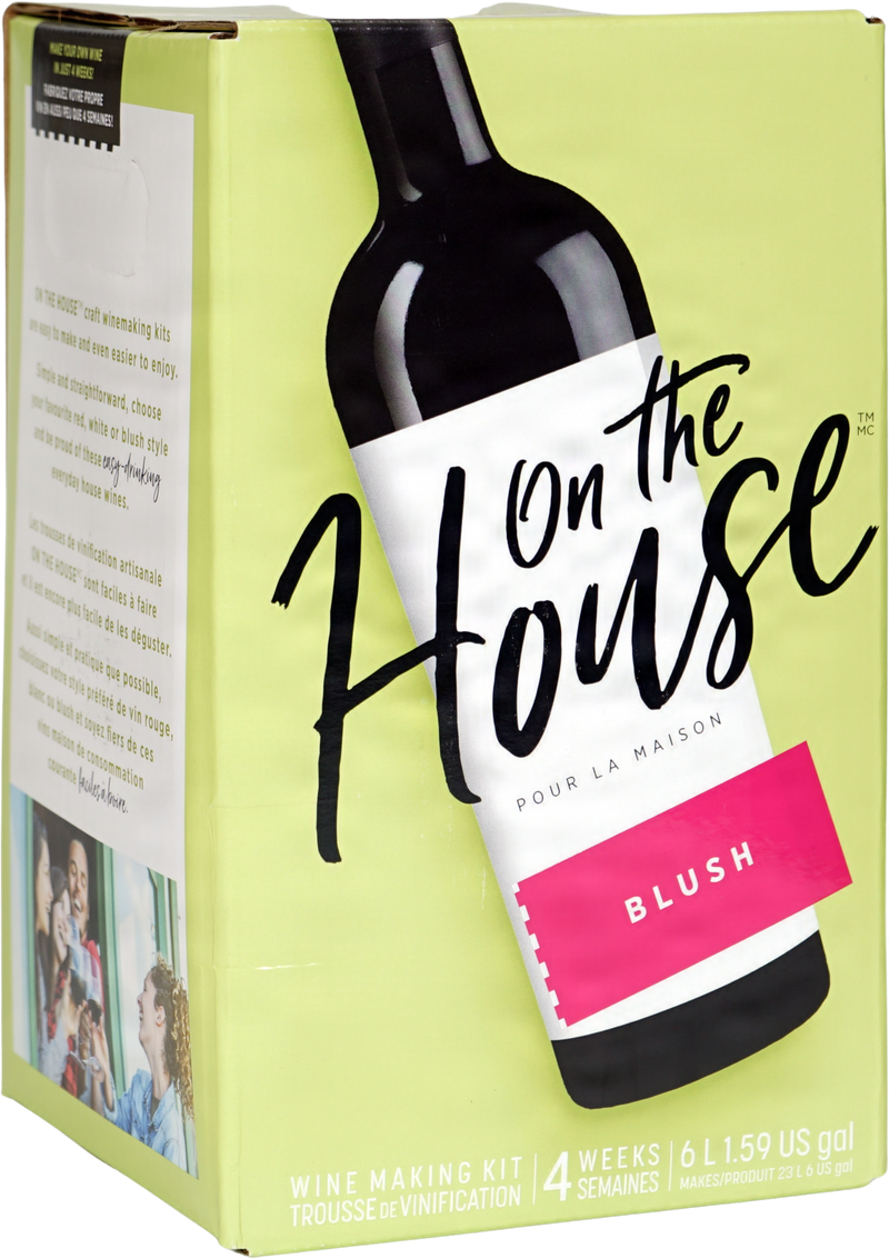 On The House Blush Wines Kit 30 bottle
