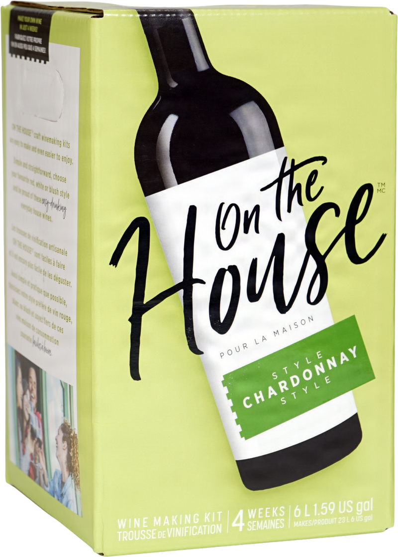 On The House Chardonnay (APR 25) Wines Kit 30 bottle