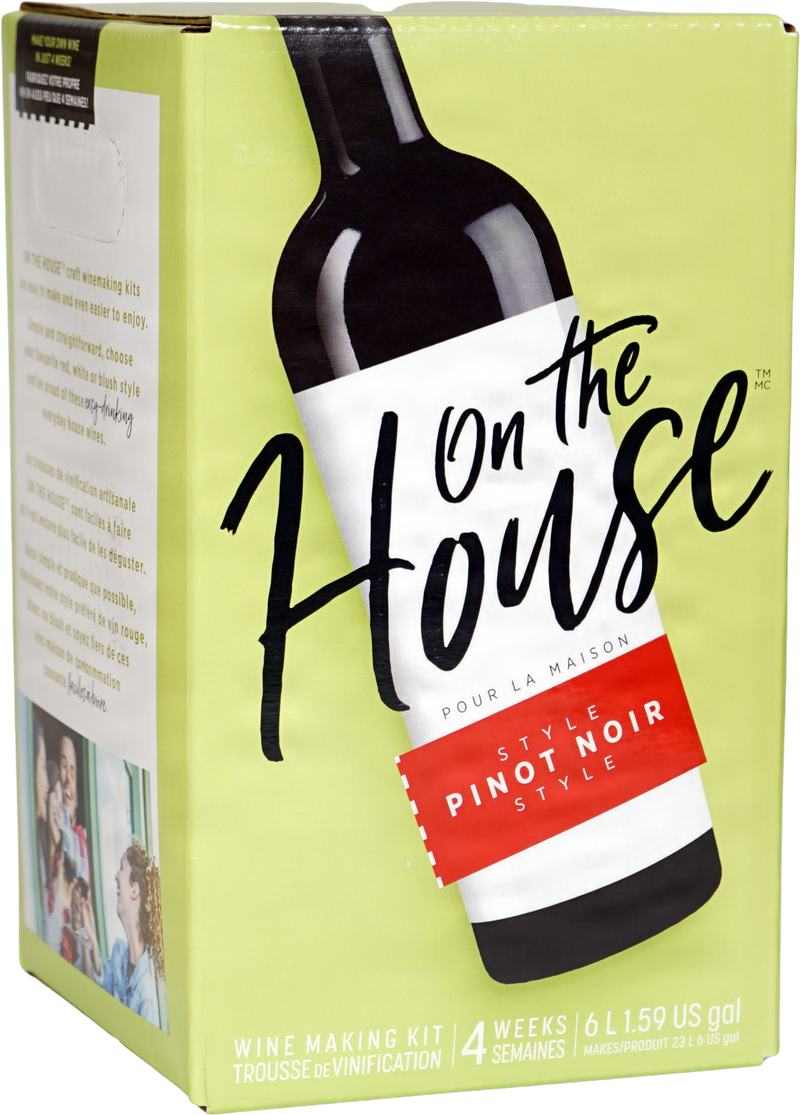 On The House Pinot Noir (Nov 24) Wines Kit 30 bottle
