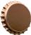 Crown Caps Rose Gold Crown Caps (45s) image