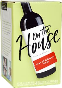 On The House California Red Wines Kit 30 bottle