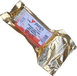 Youngs Vacuum Packed Leaf Hop (Plugs) Goldings 113 g