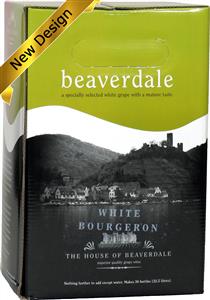 Beaverdale White Bourgeron Wines Kit 30 bottle