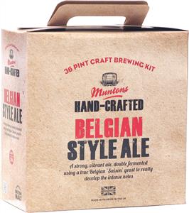 Muntons Hand Crafted Belgian Style Ale Beer Kit 3.6 kg