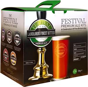 Festival Premium Ale Landlords Finest Bitter, BBE02/23 Beer Kit 3 kg