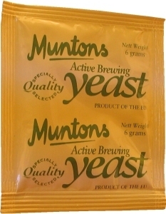 Muntons Homebrewing Yeast 6 g