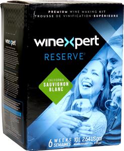 Winexpert Reserve Californian Sauvignon Blanc Wines Kit 30 bottle