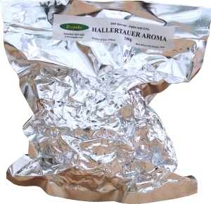 Brupaks Vacuum Packed Hops Hallertauer Aroma (NZ) 100 g