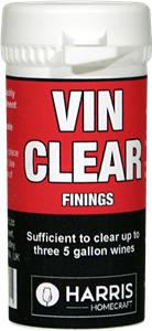 Harris Vin Clear, Wine Finings (powder) to 15 gal