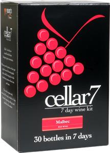 Cellar 7 Malbec Wines Kit 30 bottle