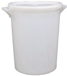 Woodshield HD Fermentation Bin (bucket) with Lid 50 litres