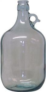 WD Glass Demijohn (clear, Single Handled) 1 gal