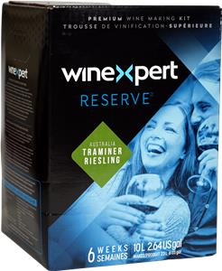 Winexpert Reserve Australian Traminer Riesling Wines Kit 30 bottle