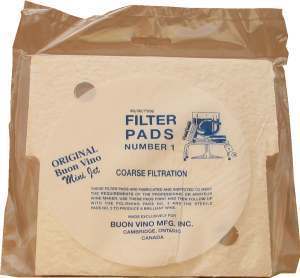 Buon Vino Coarse Pads for Minijet Filter [No.1] (3s)