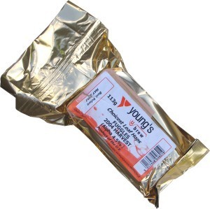 Youngs Vacuum Packed Leaf Hop (Plugs) Fuggles 113 g
