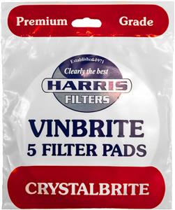Harris Vinbrite Crystalbrite Pads (5s) (fits 1139) 5 pads