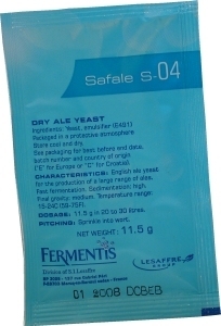 Fermentis Ale Yeast Safale S-04 11.5 g