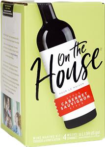 On The House Cabernet Sauvignon Wines Kit 30 bottle