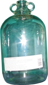 WD Glass Demijohn (clear, Two Handled) 1 gal