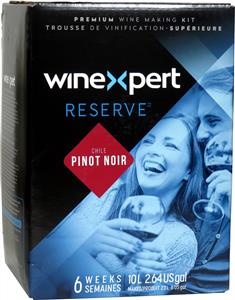 Winexpert Reserve Chilean Pinot Noir Wines Kit 30 bottle