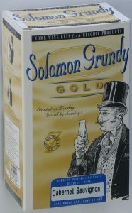 Solomon Grundy Cabernet Sauvignon Wines Kit 30 bottle