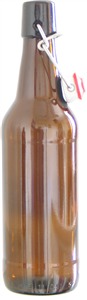 Woodshield Beer Bottle Swing Top [amber] (12s) 500 ml