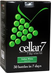 Cellar 7 Italian White Wines Kit 30 bottle