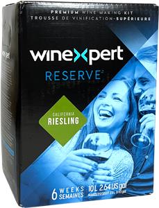 Winexpert Reserve Californian Riesling Wines Kit 30 bottle