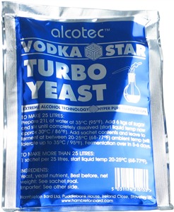 Alcotec Turbo Yeast Vodka Star Turbo Yeast