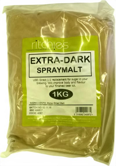 Ritchies Spraymalt Malt Extract [extra dark] 1 kg
