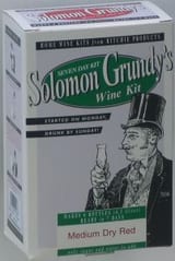 Solomon Grundy Medium Dry Red Wines Kit 6 bottle