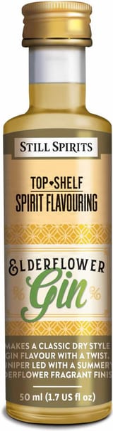 Still Spirits Top Shelf Elderflower Gin 50ml