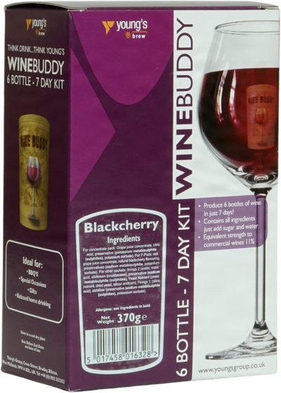 WineBuddy Country Blackcherry Wines Kit 370 g