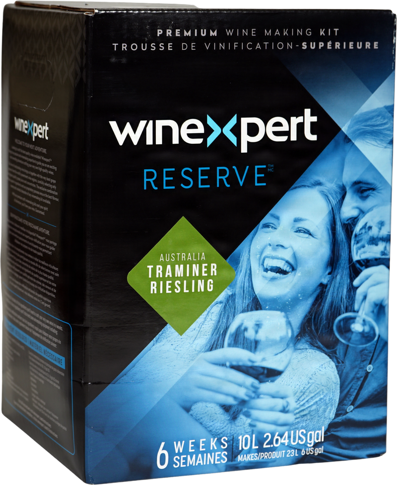 Winexpert Reserve Australian Traminer Riesling Wines Kit 30 bottle